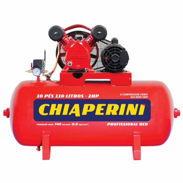 COMPRESSOR DE AR 10 RED/110 - CHIAPERINI - 110/220 VOLTS