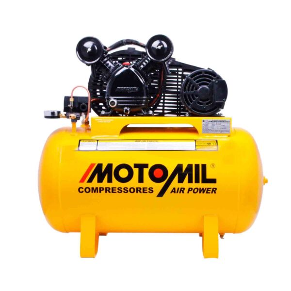 COMPRESSOR DE AR CMV-10PL/100 - MOTOMIL - 110/220 VOLTS